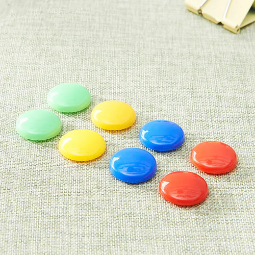 7866 Magnet Button Durable Magnetic Button Children Experiment Magnet Set  Magnet Toy Sets Round Shaped Magnet Set ( Set Of 10 )