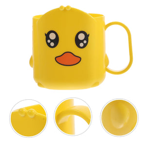 Multipurpose Cartoon Plastic Cup Toothbrush Cups (1 Pc)