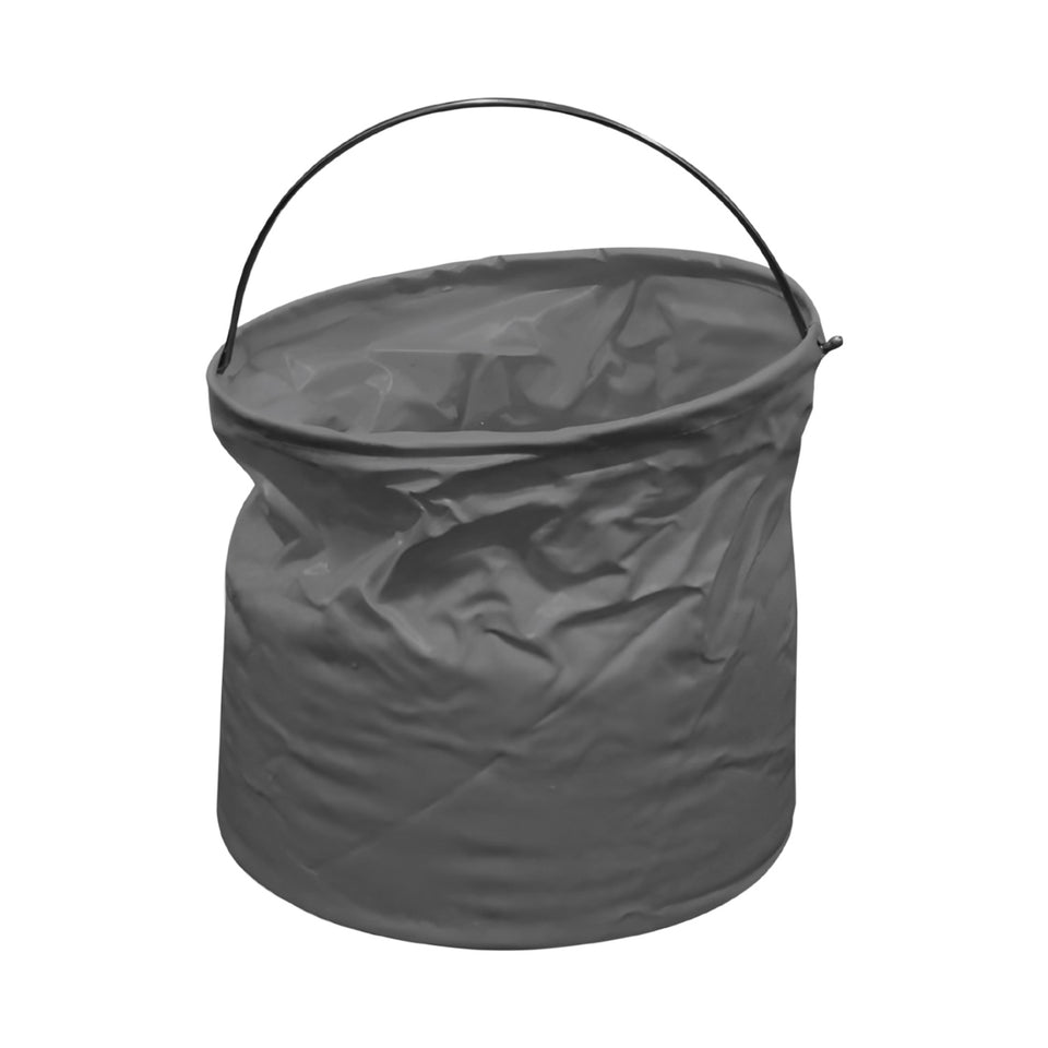 17965 Folding Bucket Portable Round Bucket Simple Bucket With Handle Multi-functional For Outdoor Use Fishing Car Washing Cleaning Disaster Prevention Portable Lightweight Durable (1 Pc  Mix Color)