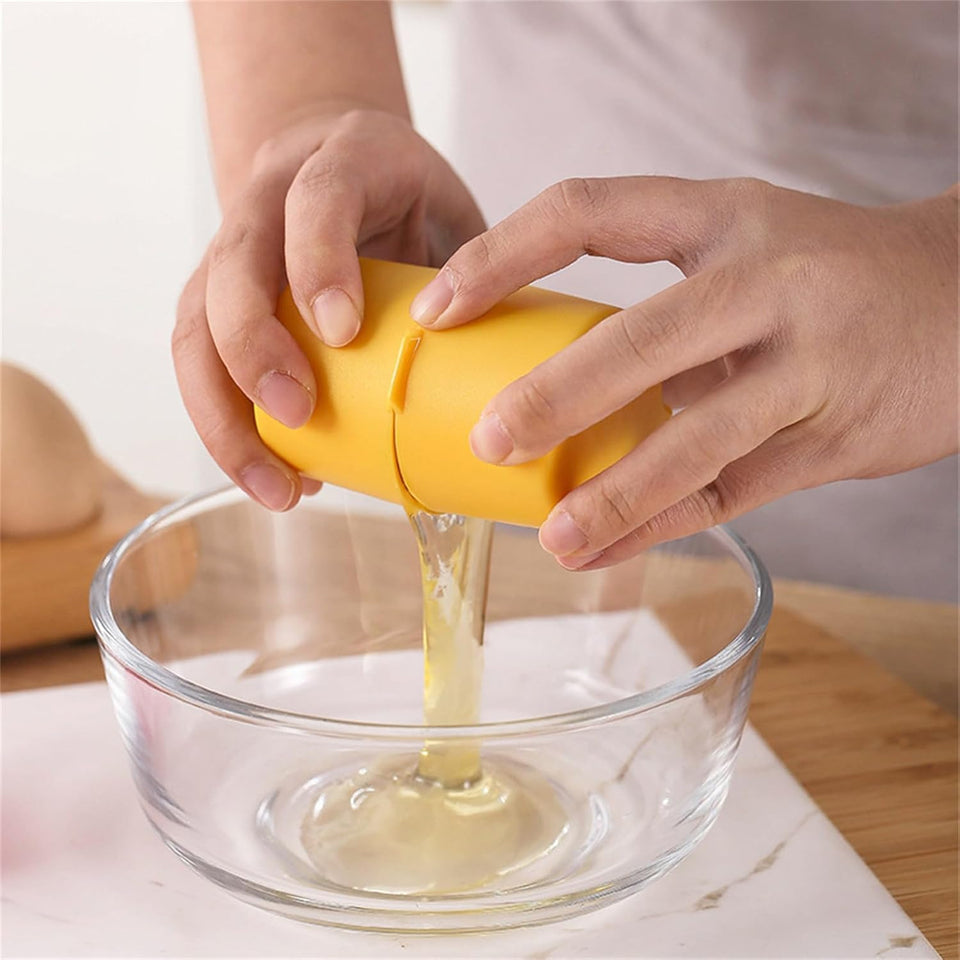 Egg Shell Opener Egg Cracker Tool For Raw Eggs Handheld (1 Pc)