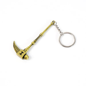 Metal Hammer Shape Keychain (1 Pc)