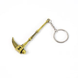 Metal Hammer Shape Keychain (1 Pc)