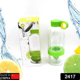 2417 Citrus Zinger Fruit Infuser Water Bottle Sports Duo Citrus Kid Zinger Juice Water Bottle