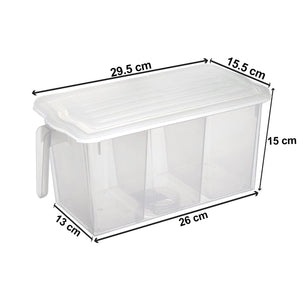 2406 Refrigerator Organizer Fresh-keeping Box Case Kitchen Storage Box