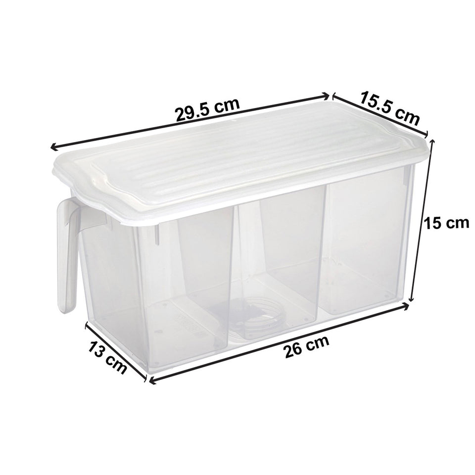 2406 Refrigerator Organizer Fresh-keeping Box Case Kitchen Storage Box