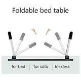 7860 Foldable Bed Study Table Portable Multifunction Laptop Table Lapdesk For Children Bed Foldable Table Work Office Home With Tablet Slot  Cup Holder