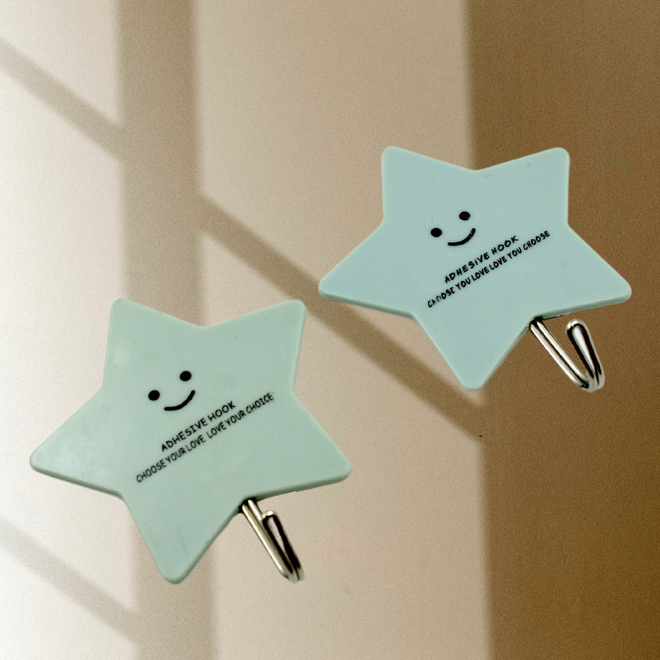 4008 Multipurpose Strong Hook Self-adhesive Hooks For Wall Heavy Plastic Hook Sticky Hook Household For Home  Decorative Hooks Bathroom  All Type Wall Use Hook  Suitable For Bathroom Kitchen Office