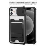 Shutter Smoke With Stand Hard Case For Vivo