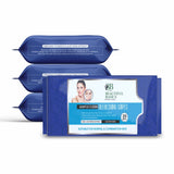 Beautiful Basics Dry, Oily, Sensitive & Normal Skin Face Wipes (4 Pkts x 100 Pcs wipes)