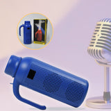 1287  Smart Bluetooth Speaker With Torch Light Wireless Bluetooth Speaker  Night Flash Light Speaker