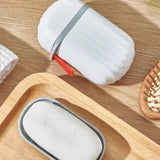 4326 Stylish And Practical Soap Holder For Travel Double Layer Soap Box With Secure Seal And Non Leak Design Stylish Soap Box For Home Bathroom Hiking Travel Camping (1 Pc)