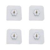 Self Adhesive Hooks Sticker  Screw Nut And Bolt Type (4 Pcs Set)