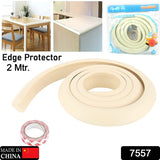 7557 Corner Proofing Edge Protector Safe Corner Cushion For Table Baby Safety Bumper Guardfurniture Bed Soft Rubber Corner Protectors For Kids (2 Mtr)