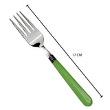 2268 Stainless Steel Forks With Comfortable Grip Dining Fork Set Of 6 Pcs