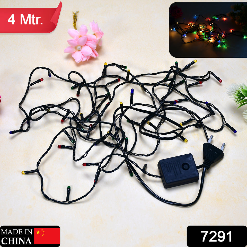 7291 4 Meter Festival Decoration Led String Light In Multicolor