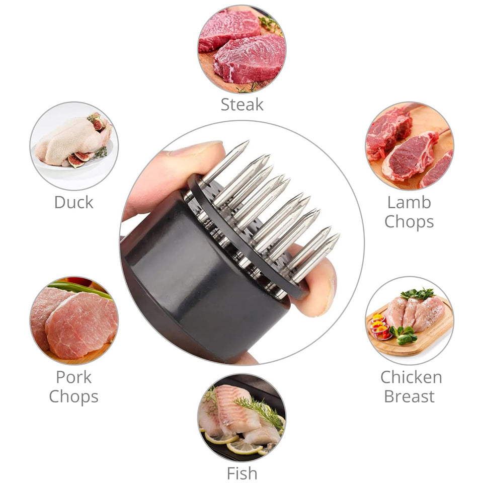 Meat Tenderizer Tool Stainless Steel Needle (1 Pc)