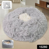 Medium Round Dog Beds for Small, Medium Dogs and Cats (1 Pc)