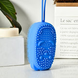 1448 Silicone Bubble Bath Spa Super Soft Body Scrubbing Brush