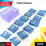 Blue Bubble Toilet Bowring Toilets, Toilet Cleaners Powerful Decontamination Durable Bathroom (12pc)