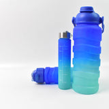 Plastic Water Bottle, 3 Different Size Bottle (3 Pc Set / With Straw & Sticker)