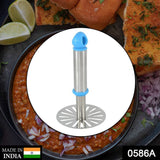 0586a Stainless Steel Potato Masher Paubhaji Masher