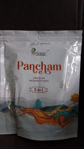 5in1 Pancham Premium Agarbatti / Incense Sticks (450 GM)