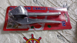 Garlic Press All Aluminum Easy to Use with Light Weight without Difficulty Cooking Baking, Kitchen Tool, Safe