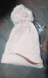 Soft Winter Cap, Woolen Inside Fur Beanie Cap (1 Pc / Mix Design & Color)