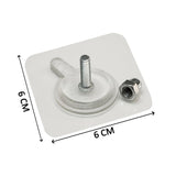9017 Adhesive Screw Wall Hook Used In All Kinds Of Places Including Household And Offices For Hanging And Holding Stuffs Etc.