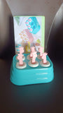 6 Cavity Popsicle Molds Plastic Giraffe shape Ice Moulds (1 Pc)