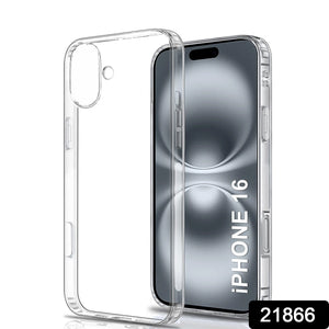 Transparent Hard Case For IPhone 16 Case (1 Pc)