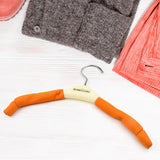 Solid Sponge Hanger Non-slip Hanger Home No Trace Clothes Hanging Pants Clip Clothing Store Hangersclothes Hanger For Closet Wedding Dress Women Men Children Clothing (1 Pc  Mix Color  B Grade)