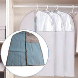 Foldable Non Woven Men's Coat Blazer Suit Cover men's coat blazer cover fold over breathable garment bag suit cover.