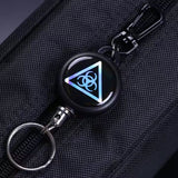 Safety Anti-lost Retractable Key Chain (1 Pc  Small)