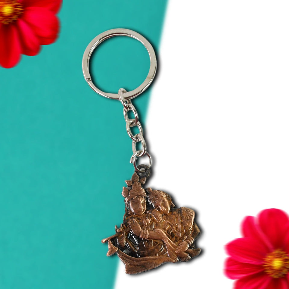 Radha Krishna Keychain