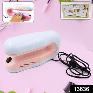 Professional Nail Art Nails Gel UV Lamp, Support 360-Degree Rotation (1 Pc)