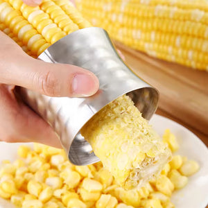 Corn Cutter Stainless Steel Stripping Kernels Remover (1 Pc)