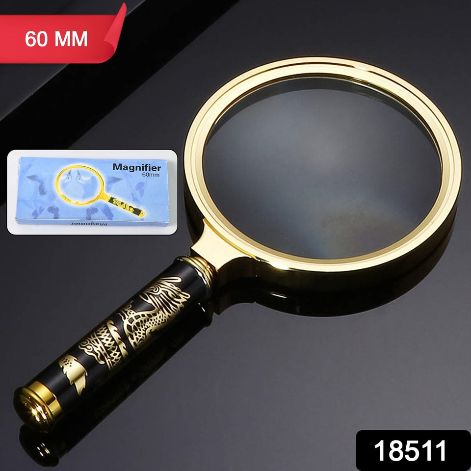 Magnifying Glass Handheld Magnifier (60 MM / 1 Pc)