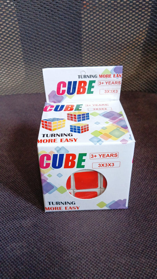 3x3x3 Cube Solving Kit - Includes Cube, Formula Sheets, Perfect for Beginners and Enthusiasts, 3d puzzles game | rubick cube puzzle cubes | rubix cube (1 Pc )