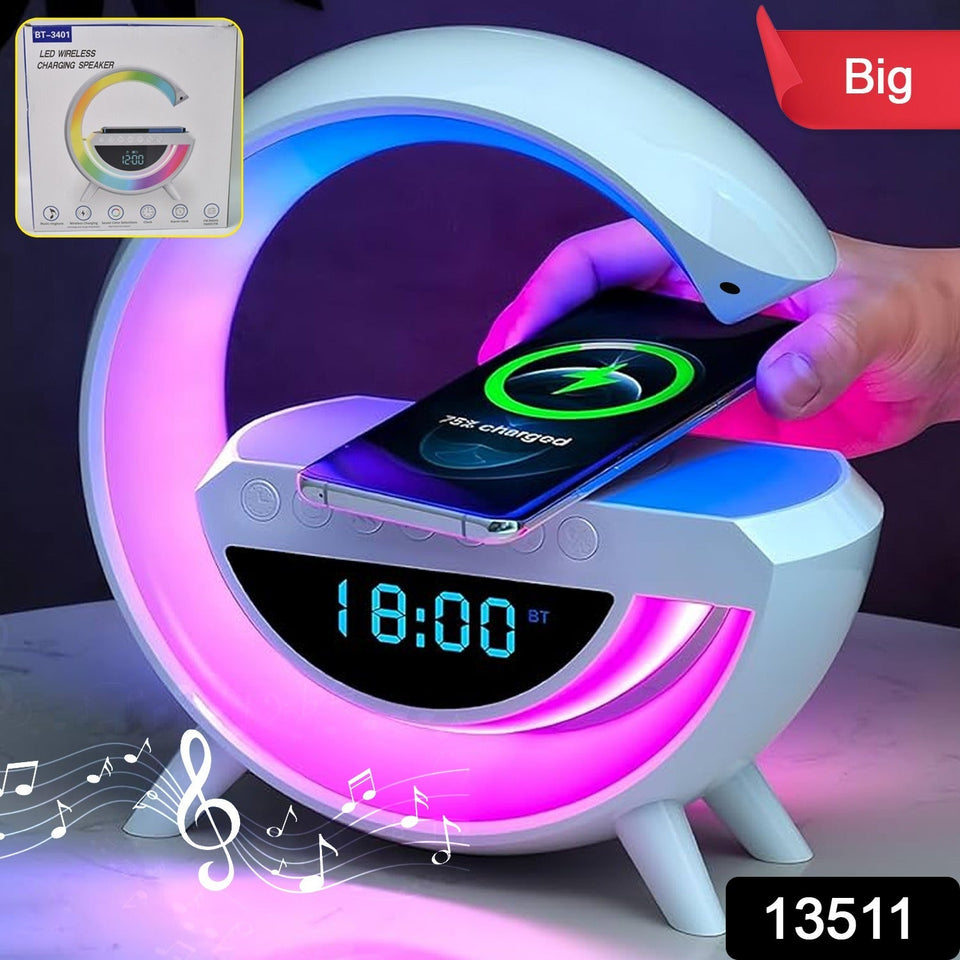 G Lamp Speaker - 3-in-1 Bluetooth Speaker with Fast Wireless Charging (1 Pc)