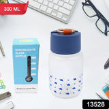 Outdoor Sport Glass water bottle (300 ML Approx / Mix Color / Design)