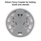 2600 1pc Silicone Fancy Coaster For Holding Bowls And Utensils Including All Kitchen Purposes.