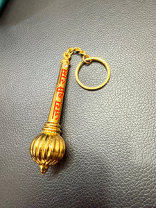 Hanuman Ji Gada Key Chain - Divine Protection and Strength