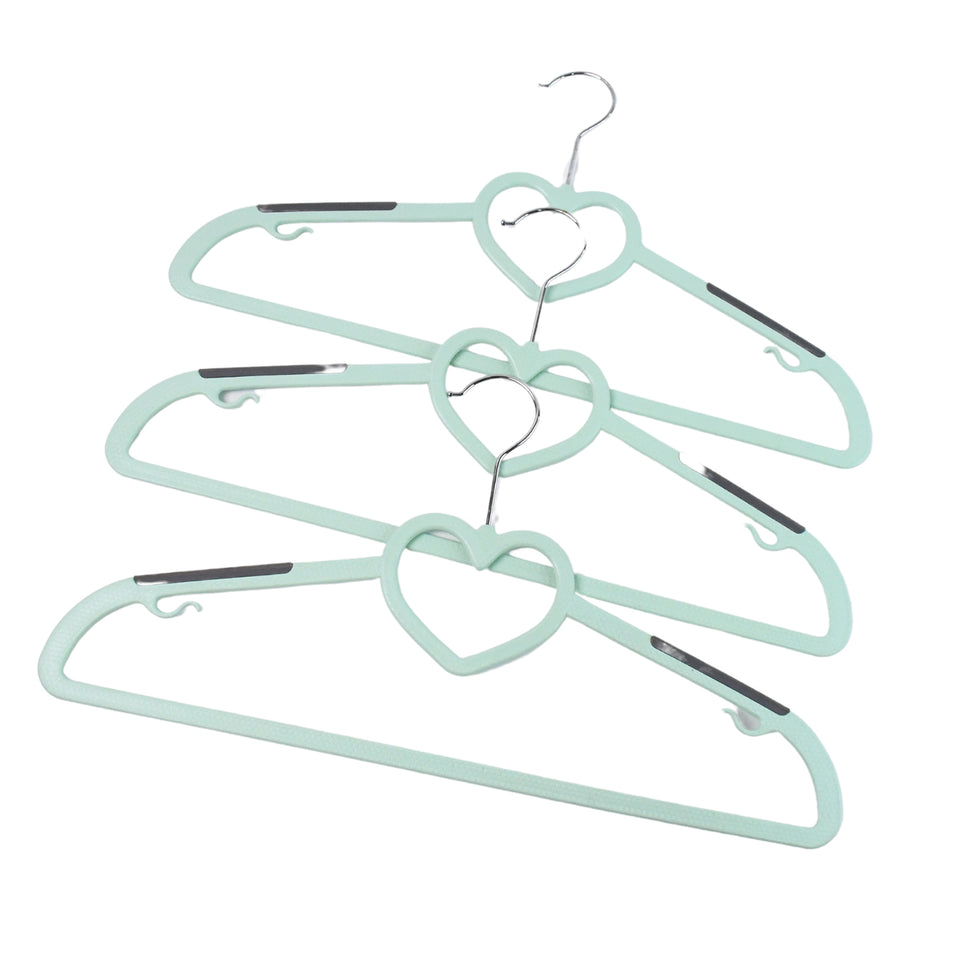 Plastic Clothes Hangers Slim  Durable Space-saving Hangers (3 Ps)