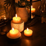 Tealight Diwali Candles For Home Decoration Smokeless Candles For Decorations Long Burning For Mood Dinners Parities Home Decoration Wedding Candle (1 Pc)