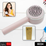 6034 Air Cushion Massage Brush Airbag Massage Comb With Long Handle Self-cleaning Hair Brush Detangling Anti-static For All Hair