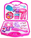 1908 Beauty Make Up Set For Kids Girls With Fold-able Suitcase (Multicolour)
