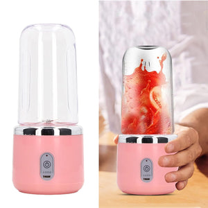 Portable Small Juicer Blender With Water Bottle  Cup (2 Pc Set)