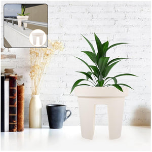 Riding Pot Bling Decor Creative Flowerpot Balcony Flower Pot Holder (1 Pc  Moq - 2 Pc)