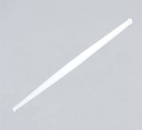 2136 White Plastic Rolling Belan For Chapati Making